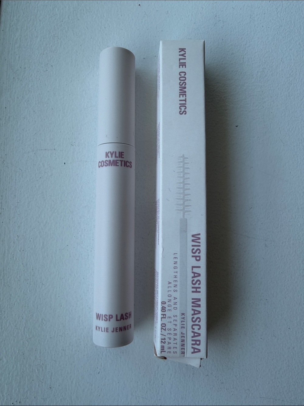 Kylie Cosmetics Wisp Lash Mascara – Pale Pink Tube